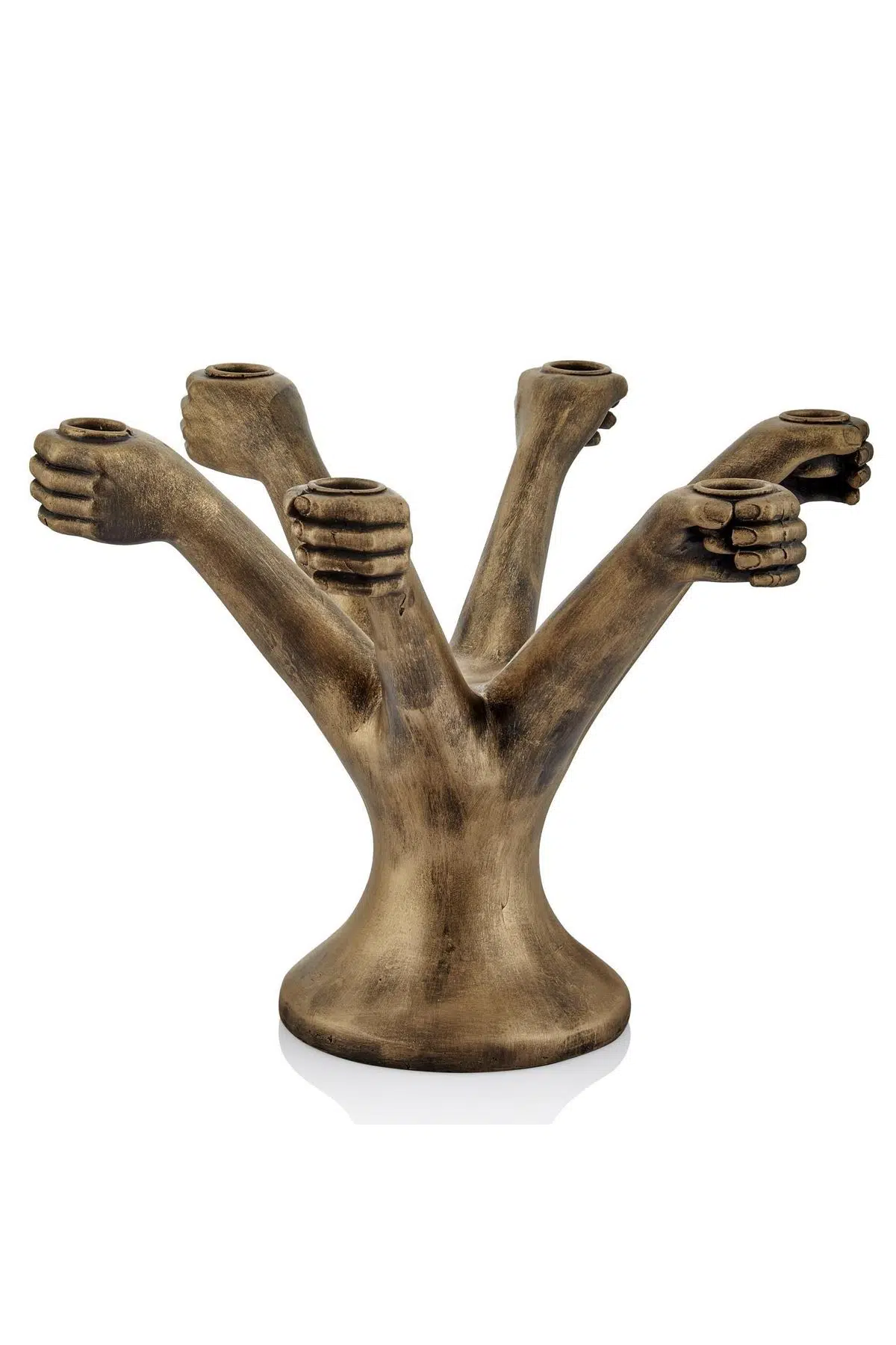 *Seta Humanb Altı Kollu Şamdan 34*34*25 Cm