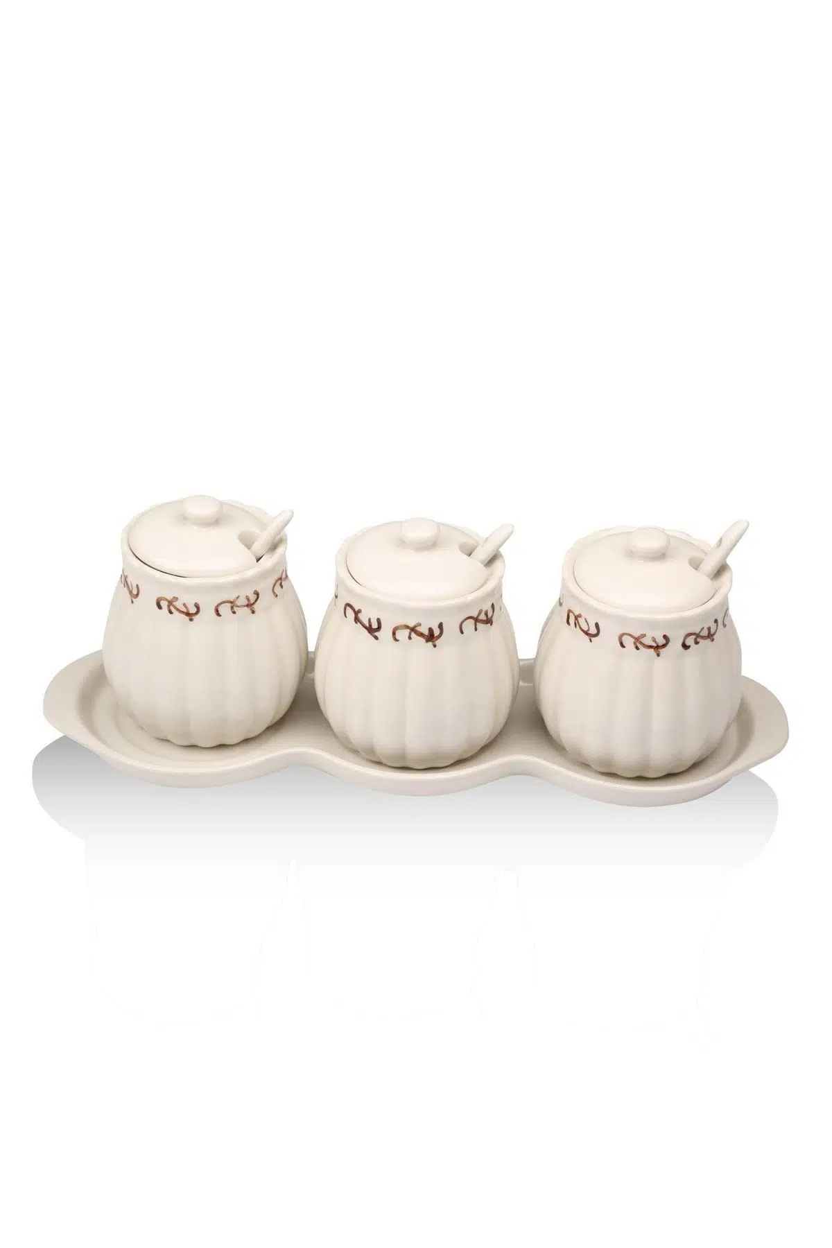 Seta Kitchen Baharatlık 3Lü Tabaklı 31.5X11X11 Cm