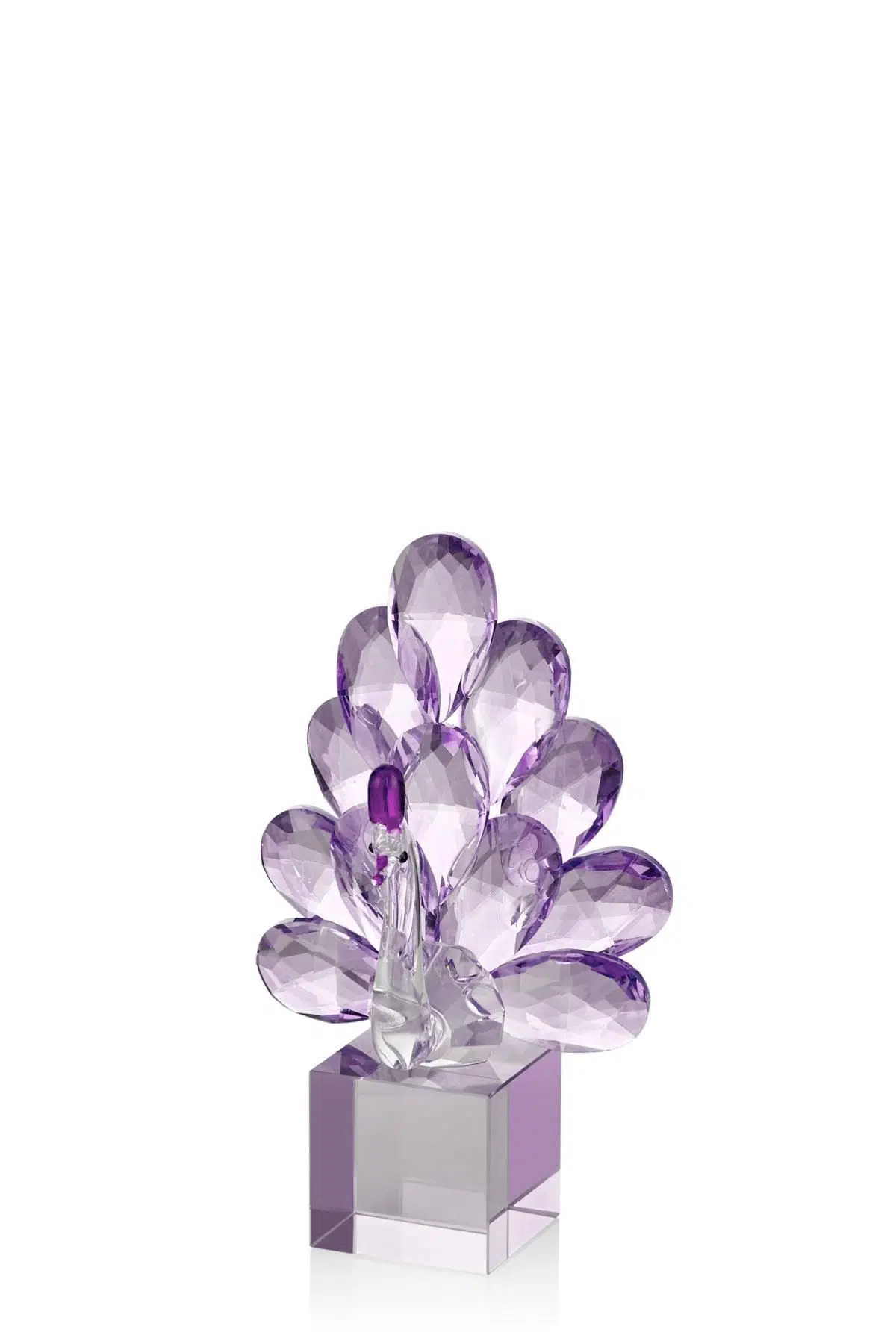 Seta Kristal Küp Kaideli Tavus Kuşu Lila 7*9,5*15 Cm
