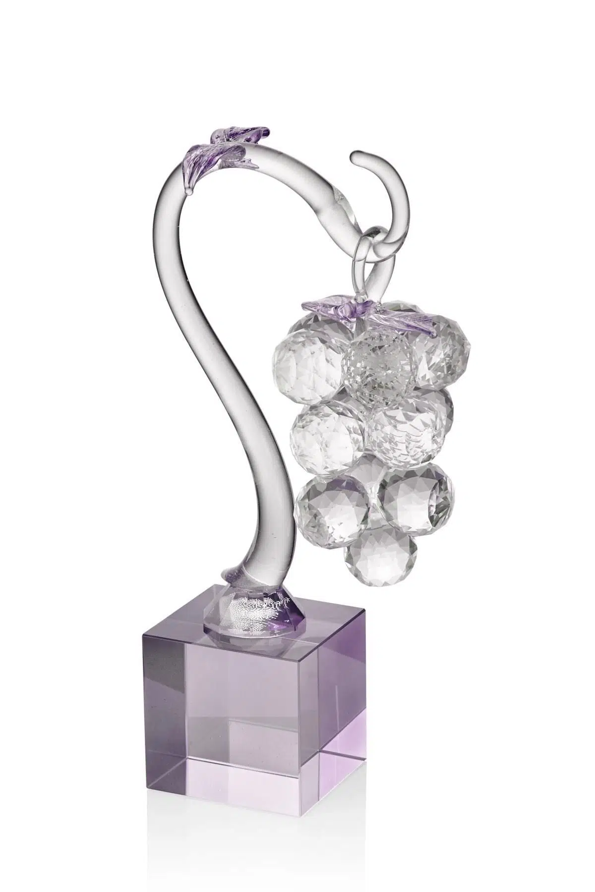 Seta Kristal Küp Kaideli Üzüm Lila 5*10*20 Cm