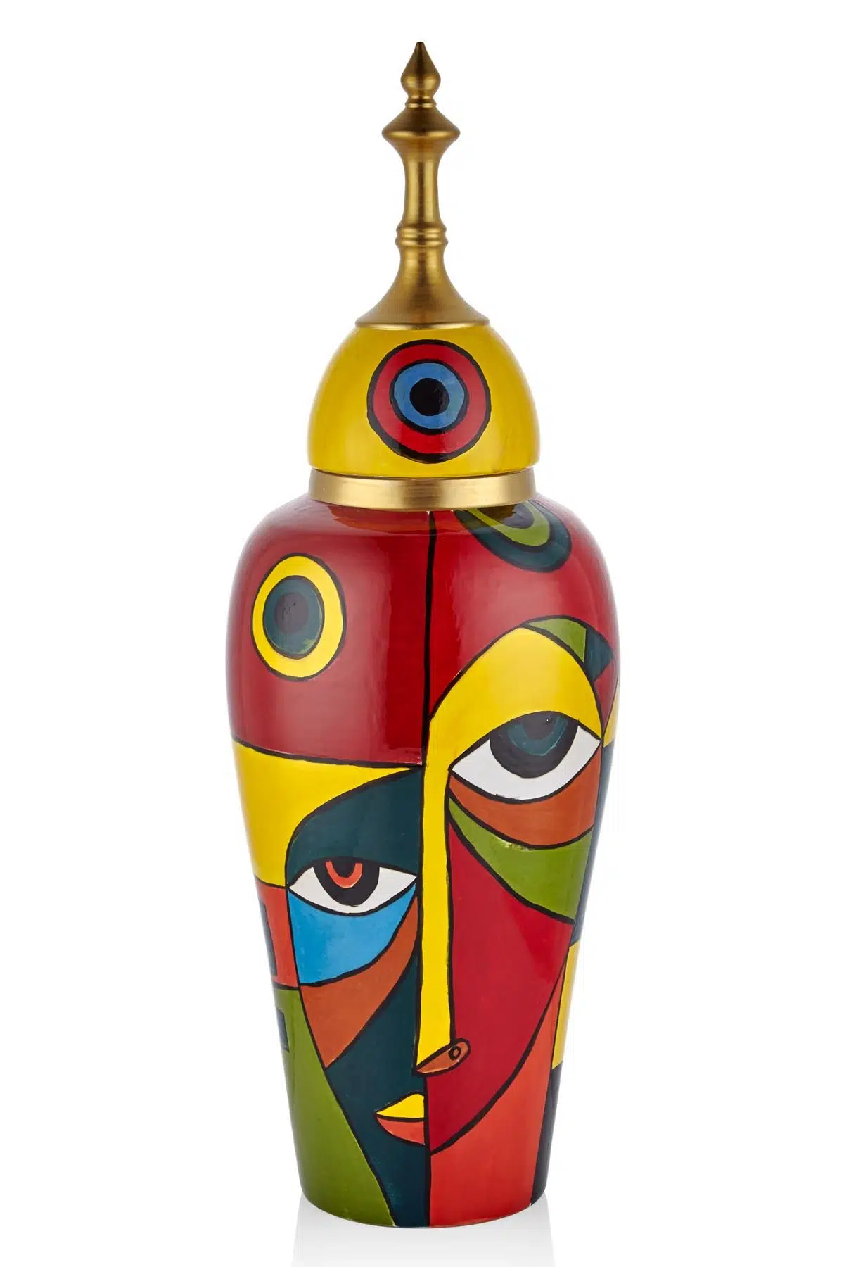 Seta Küp Göz Model 25*25*70 Cm