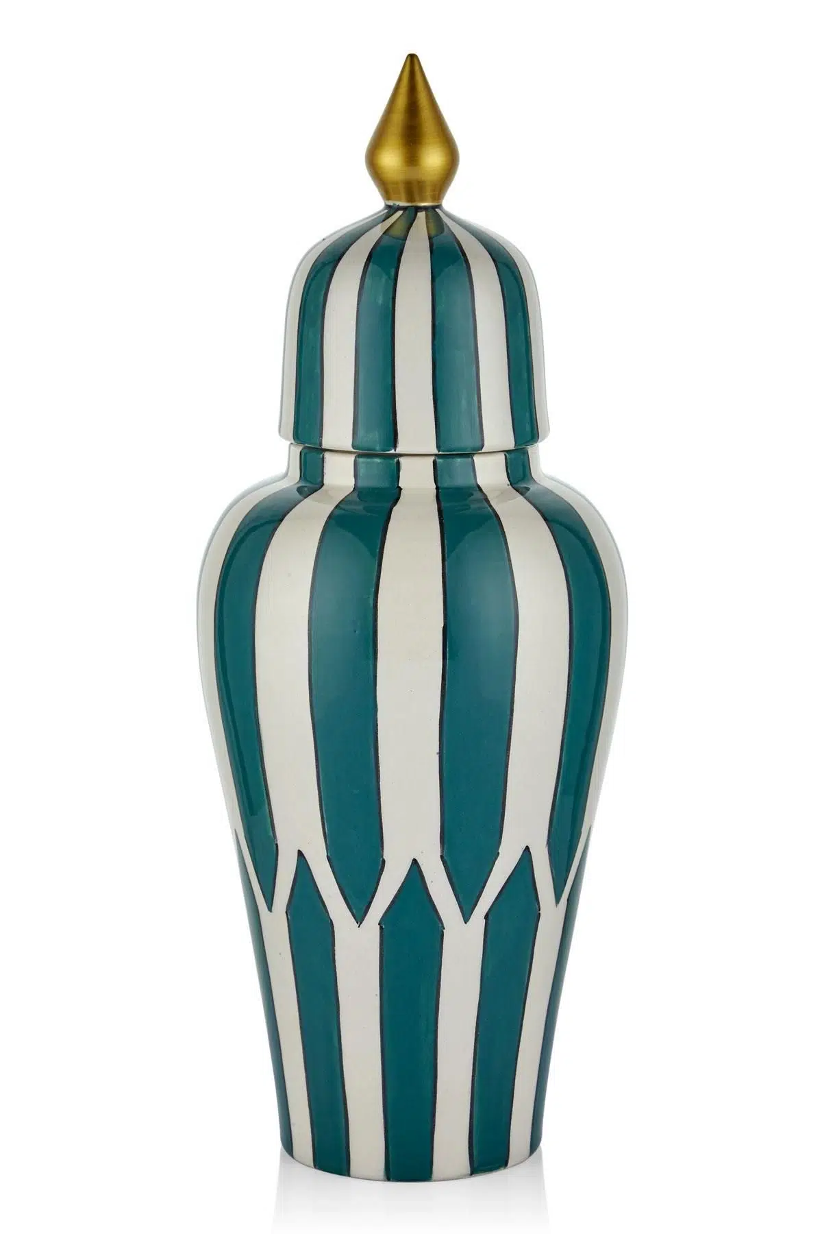 Seta Küp Zebra Yeşil 45 Cm