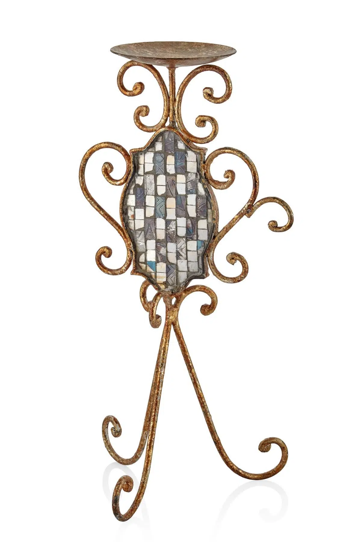 Seta Mosaic Şamdan Büyük 40 Cm