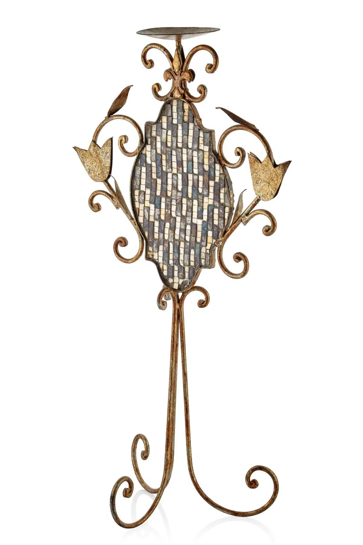 Seta Mosaic Yer Şamdanı 76 Cm