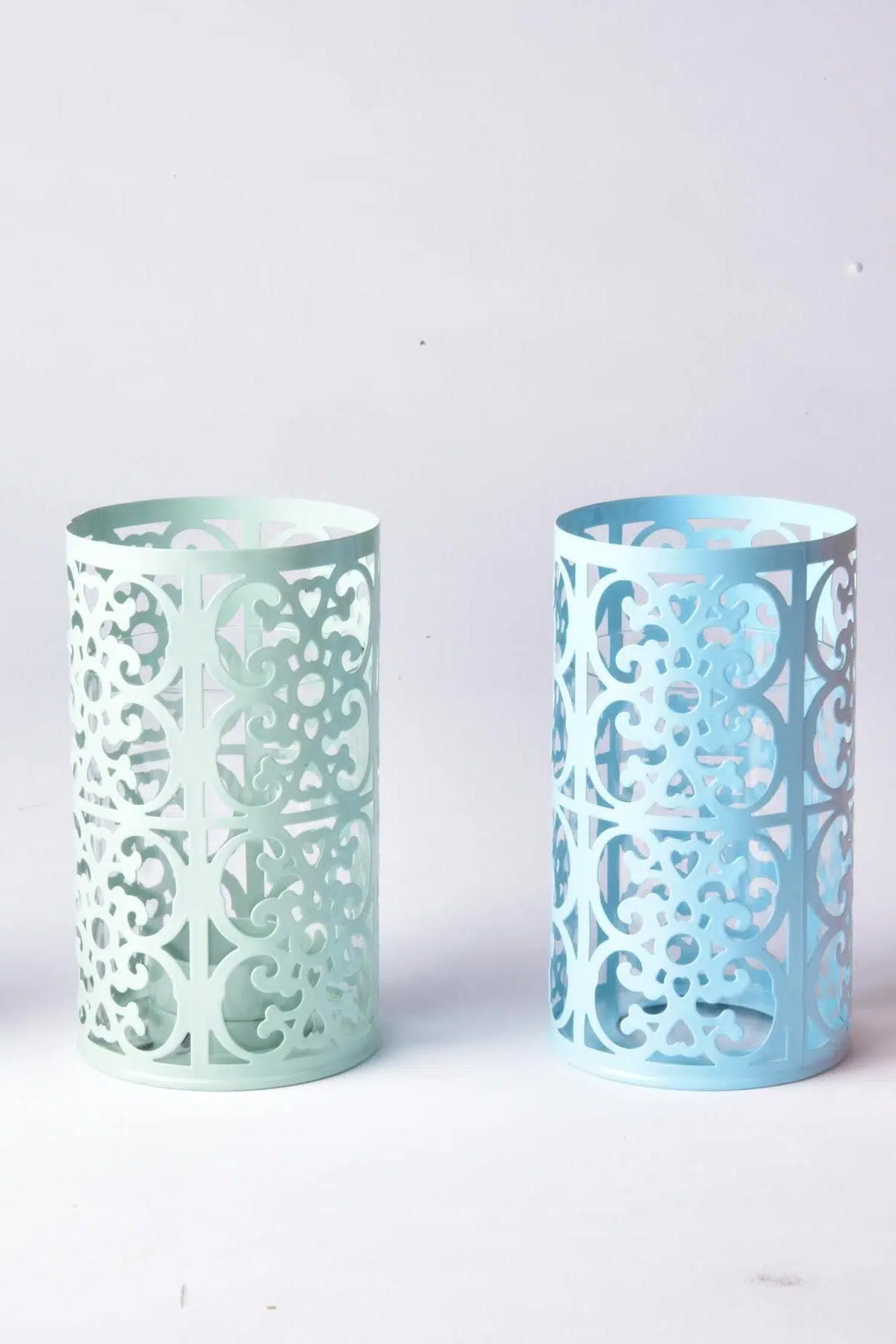 Seta Mumluk Metal Oriental Desen Büyük Mıx 7*7*13 Cm