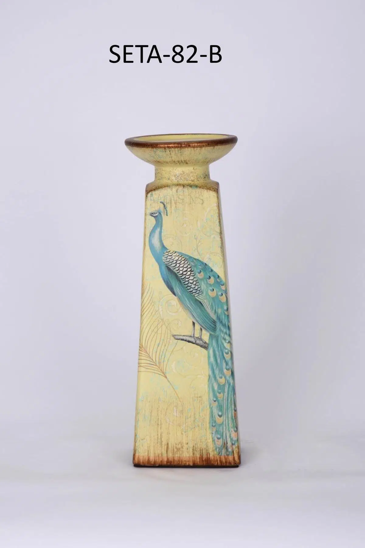 Seta Pavone Şamdan Küçük 39X13X10 Cm