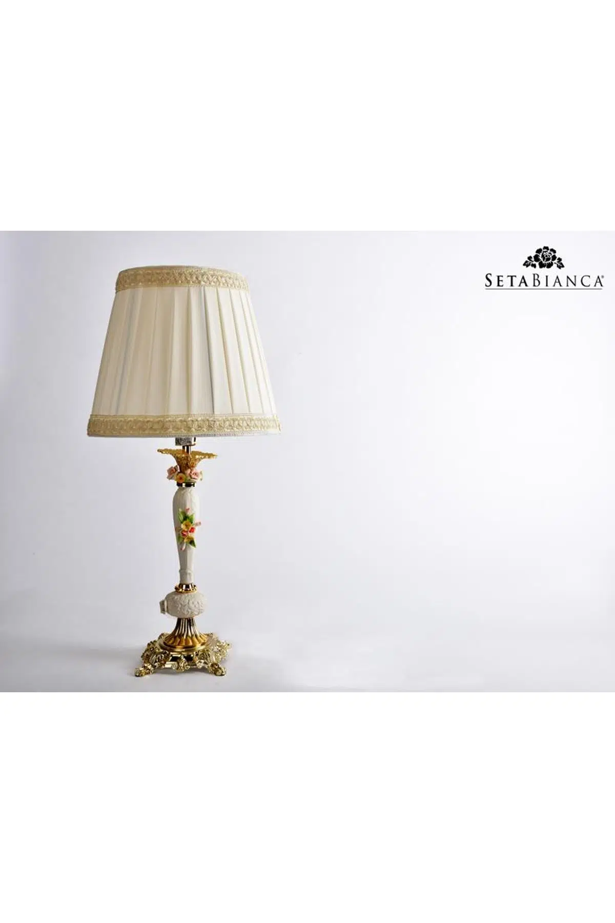 Seta Porcel Franco Abajur Büyük 40*40*64 Cm