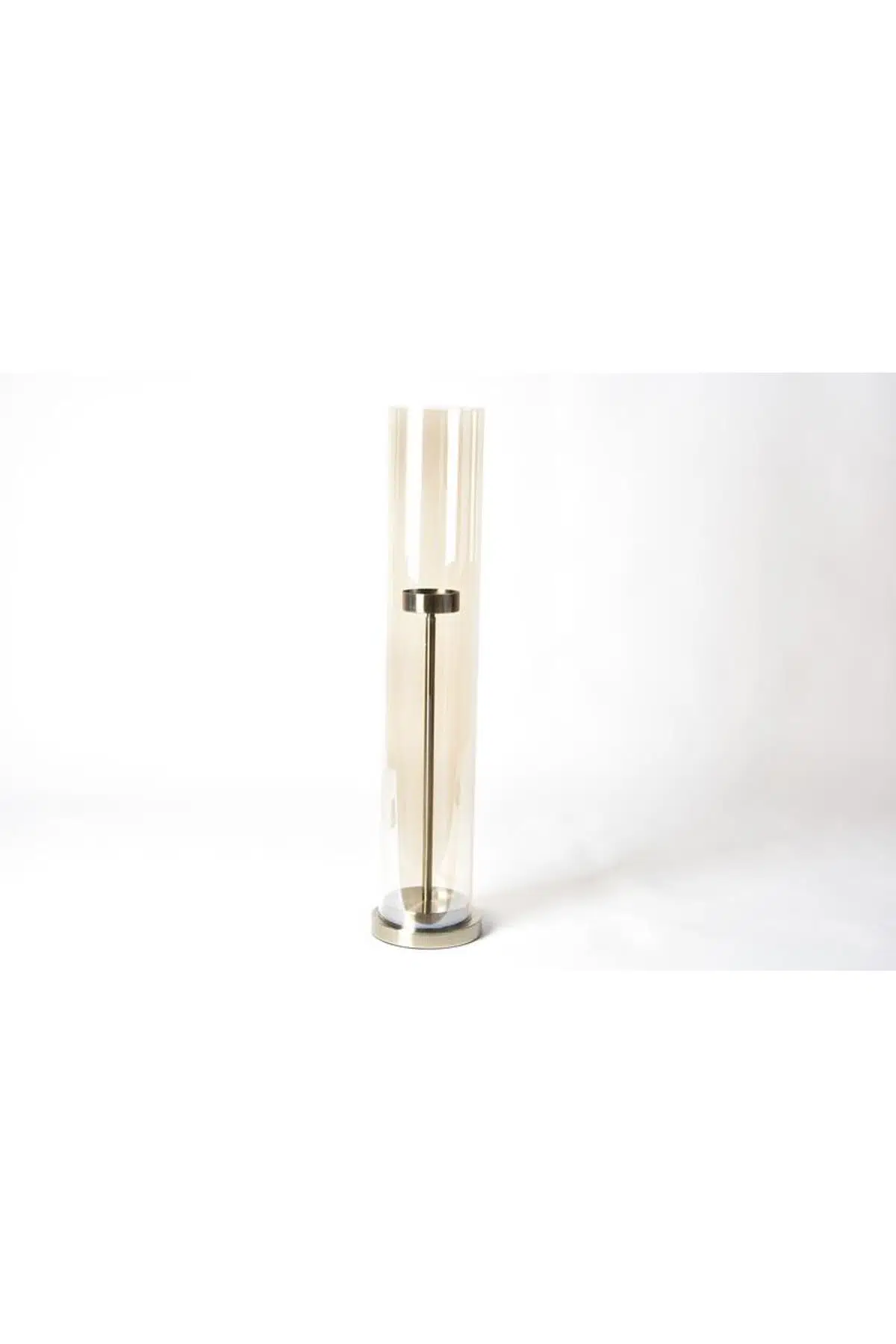 Seta Regina Mumluk Dev Cam Uzun Bronz Orta 17X17X83 Cm