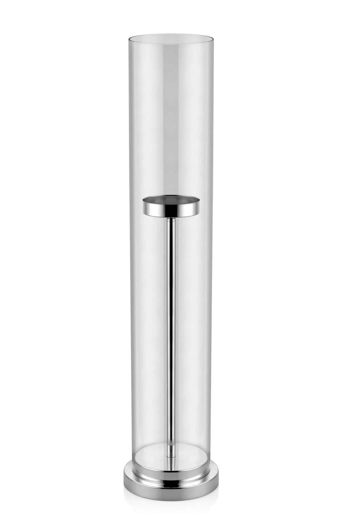 Seta Regina Mumluk Dev Cam Uzun Sılver Orta 82*17 Cm