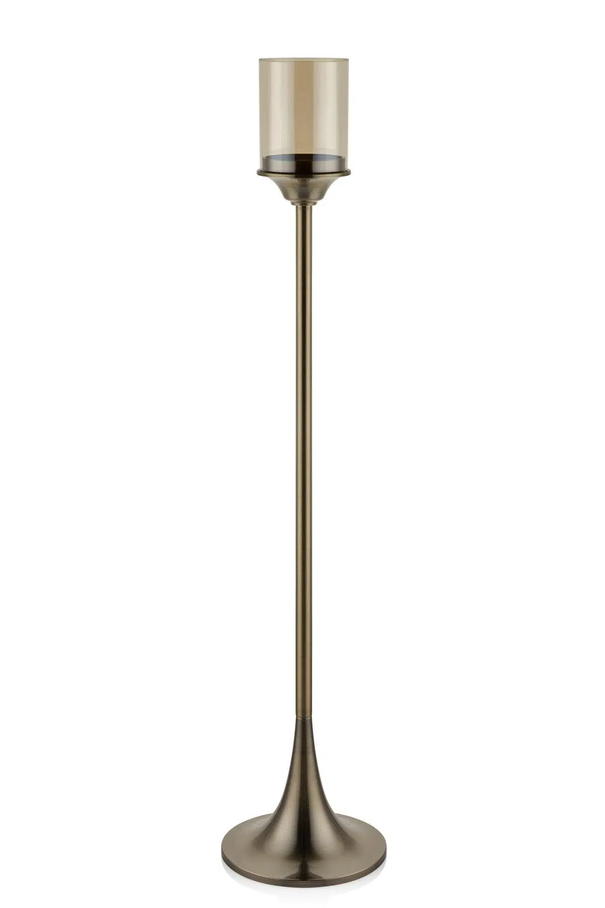 Seta Regina Mumluk Dev İnce Ayak Büyük Bronz 120 Cm