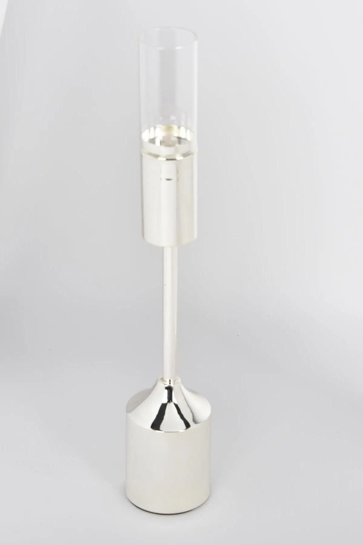 Seta Regina Mumluk Mini Kristal Sılver Gövdeli 46 Cm