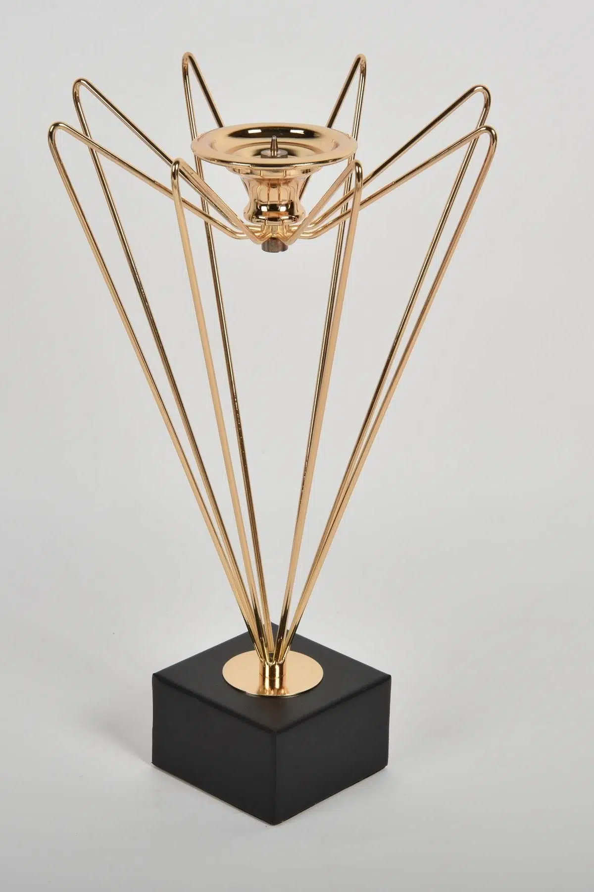 Seta Regina Şamdan Diamond Lıne Gold Büyük 41X22X26 Cm