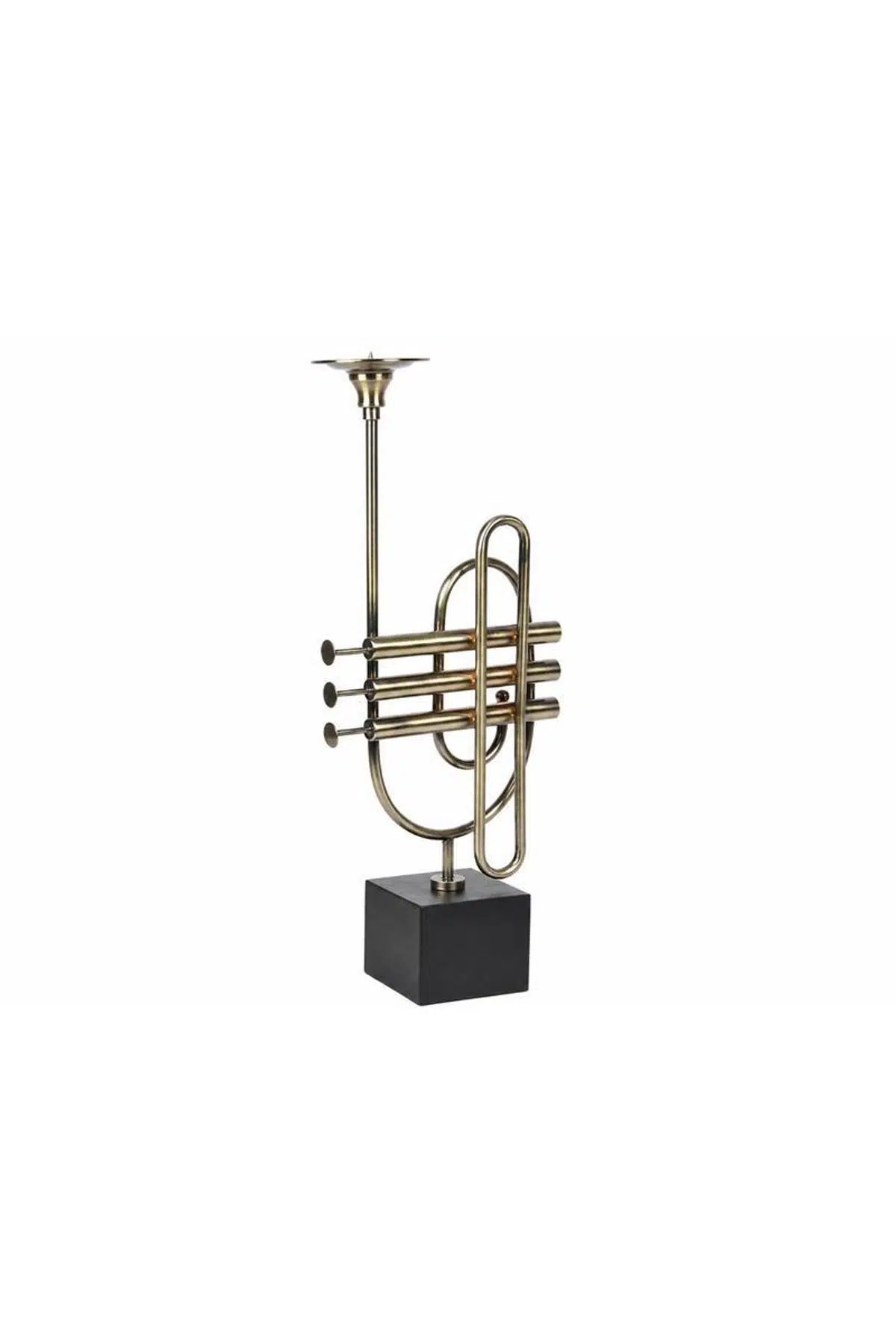 Seta Regina Şamdan Trumpet Dik Bronz 10X22X57 Cm