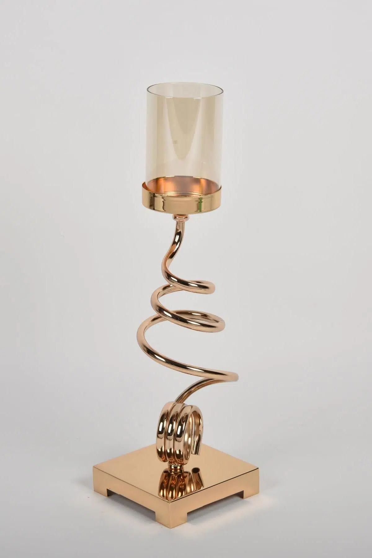 Seta Regina Şamdan Twıster Gold Küçük 45X13X13 Cm