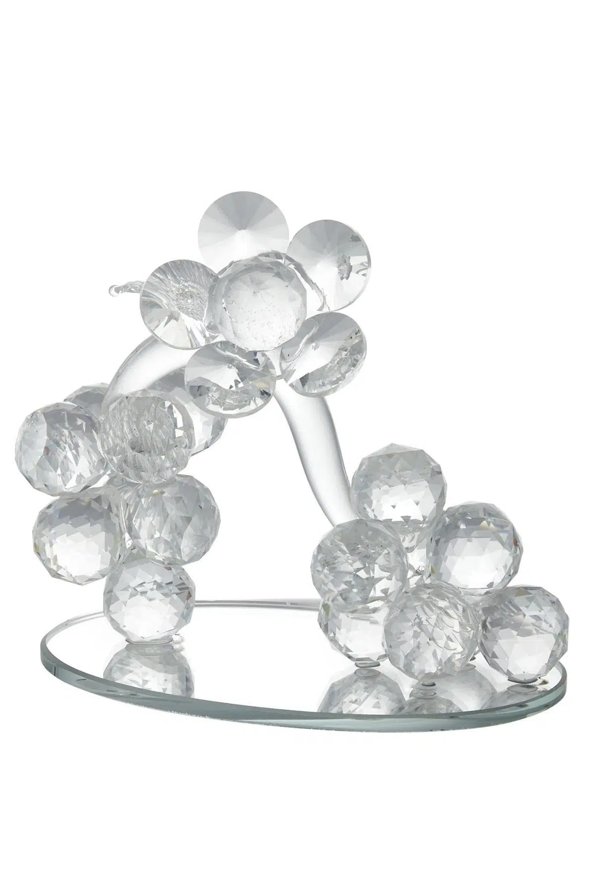 Seta Shine Oval Aynada Şeffaf Üzümler 11*12 Cm