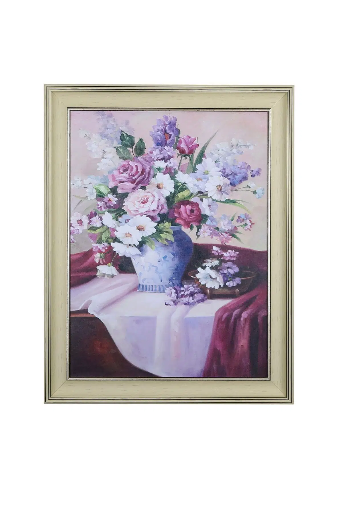 Seta Tablo Masa Ört Vazo Çiçek 66*4*51 Cm