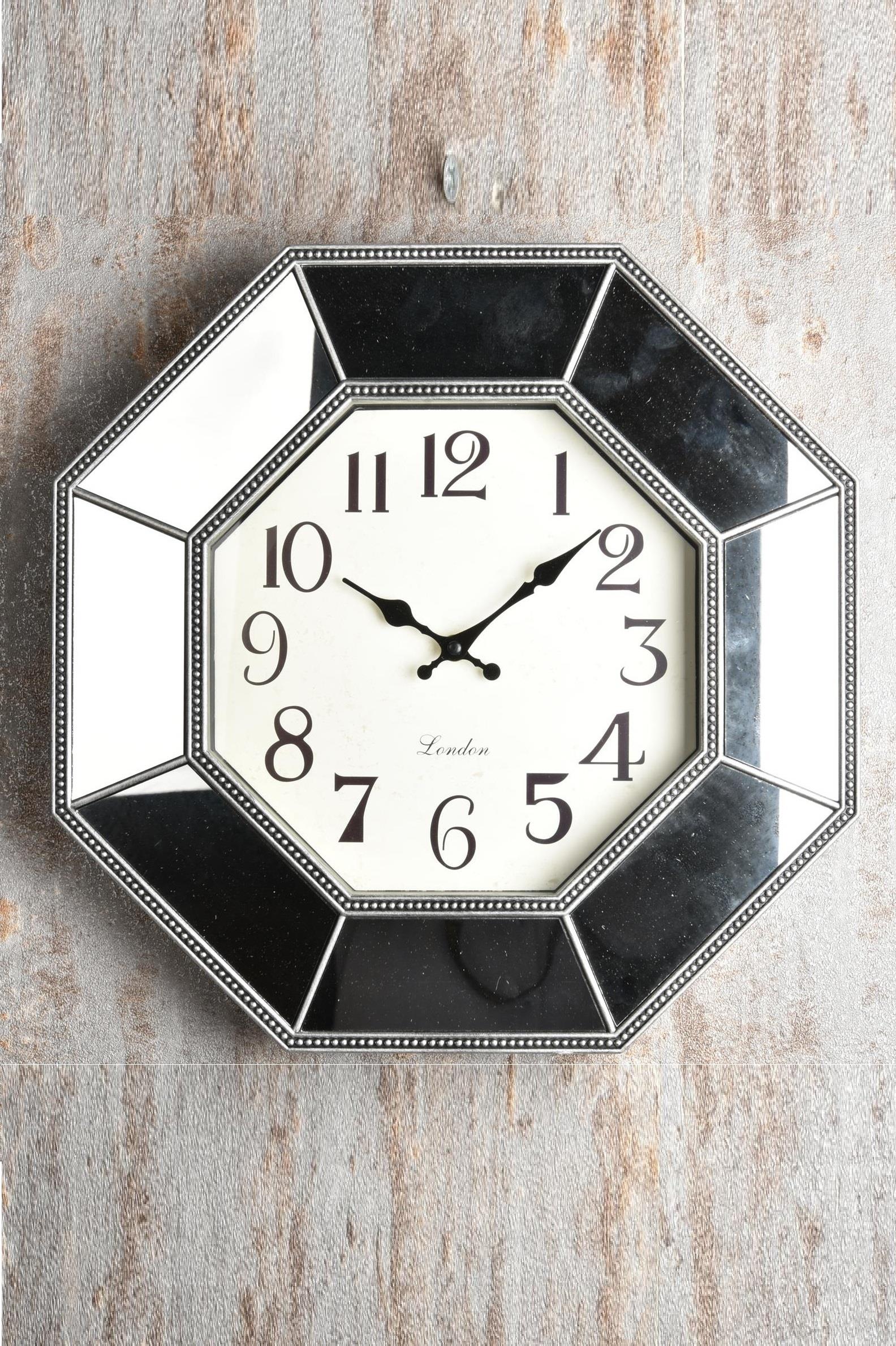 Seta Time Duvar Saati 8Gen Aynalı 40*40 Cm