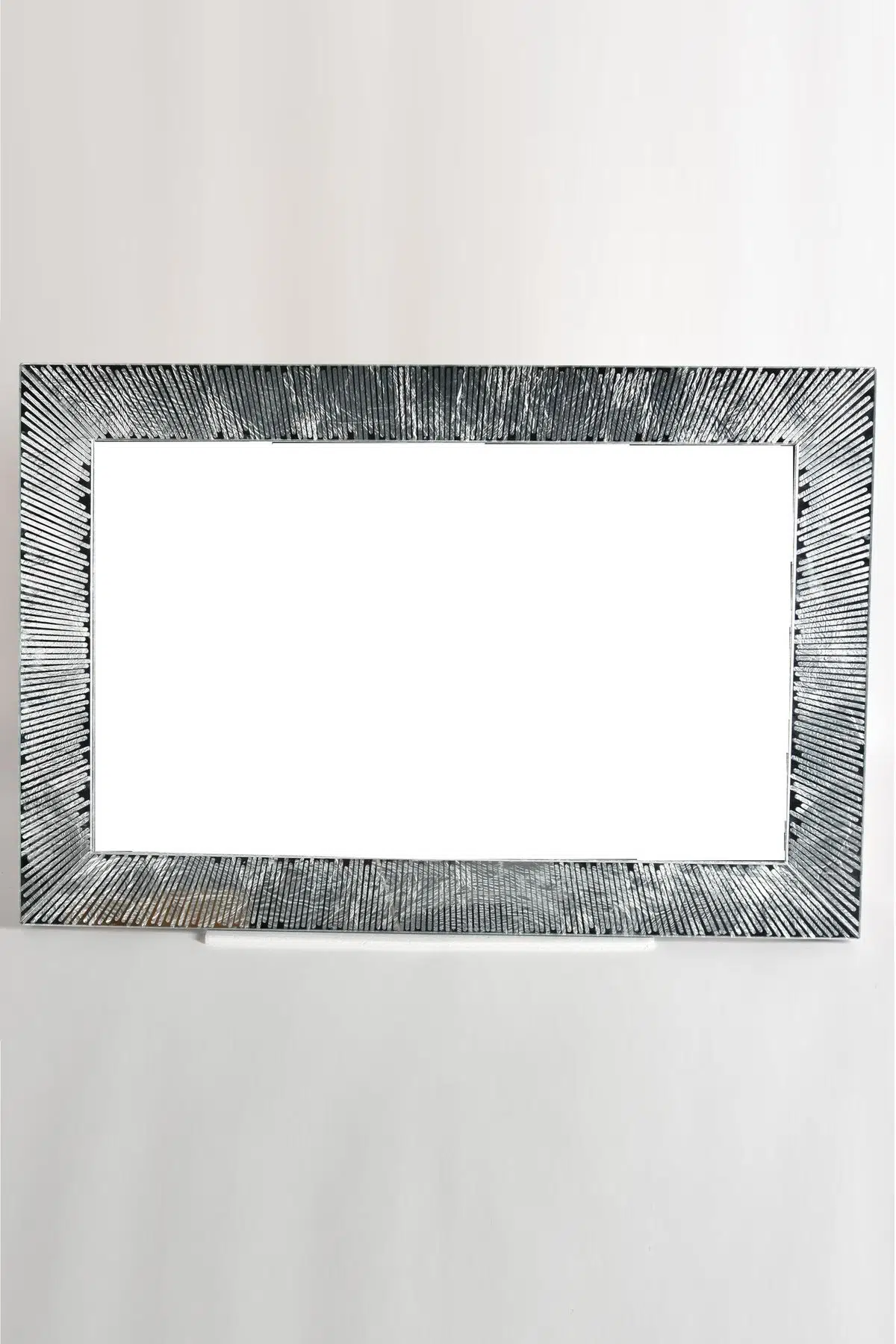 Seta Venezia Ayna Sılver Foıl Modern Dikdörtgen 60*90 Cm