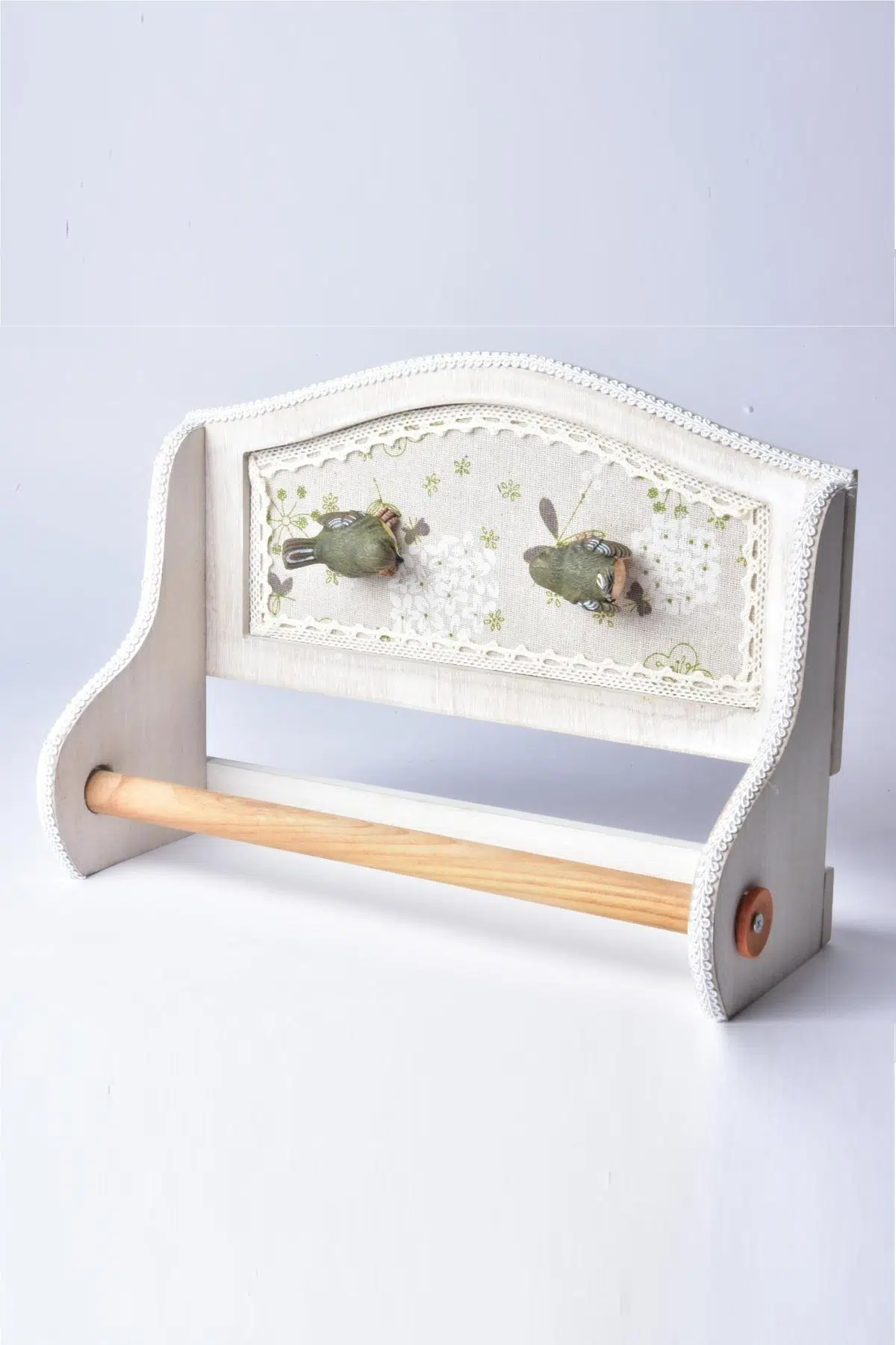 Seta Vintage Havluluk Kuşlu 30X11X21 Cm