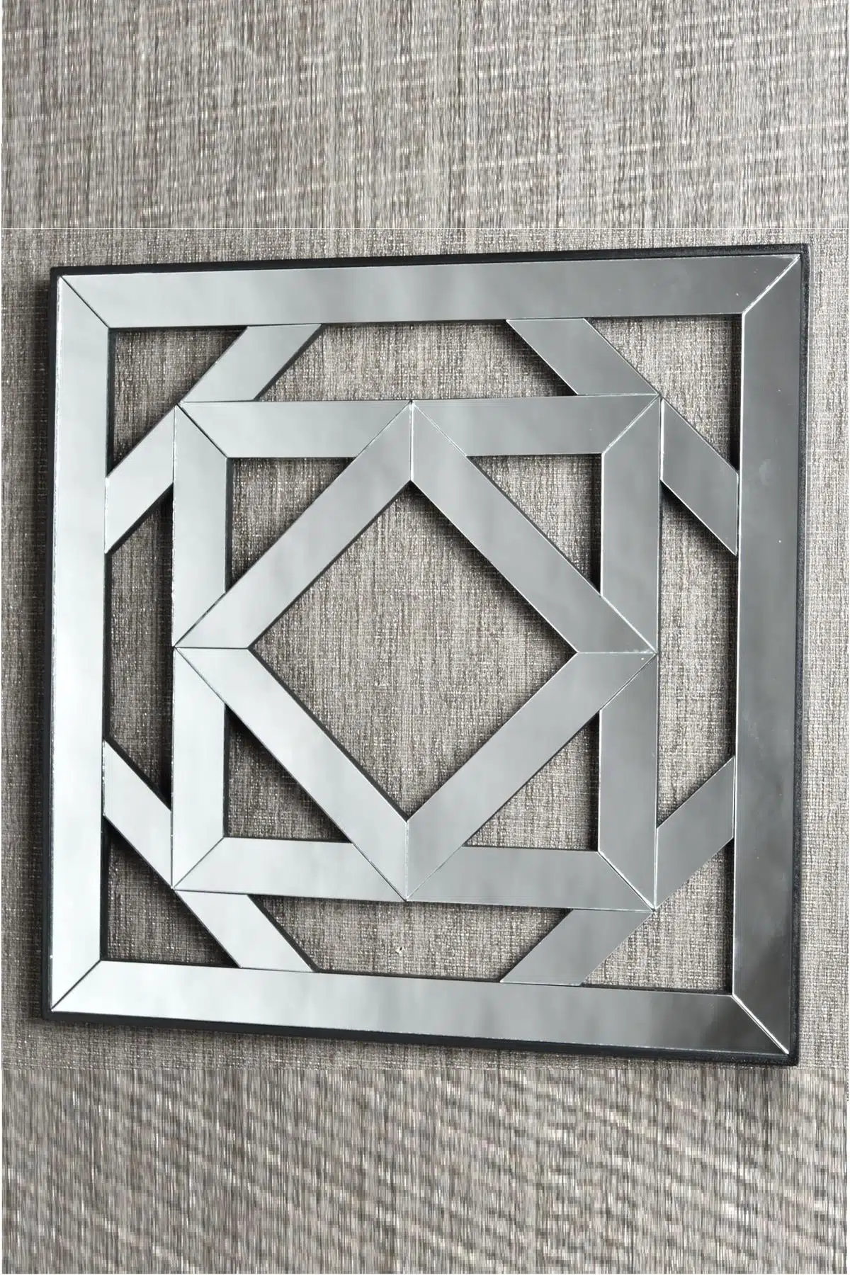 Seta Wall-Art 002 Aynalı Duvar Dekoru 41*41*3 Cm