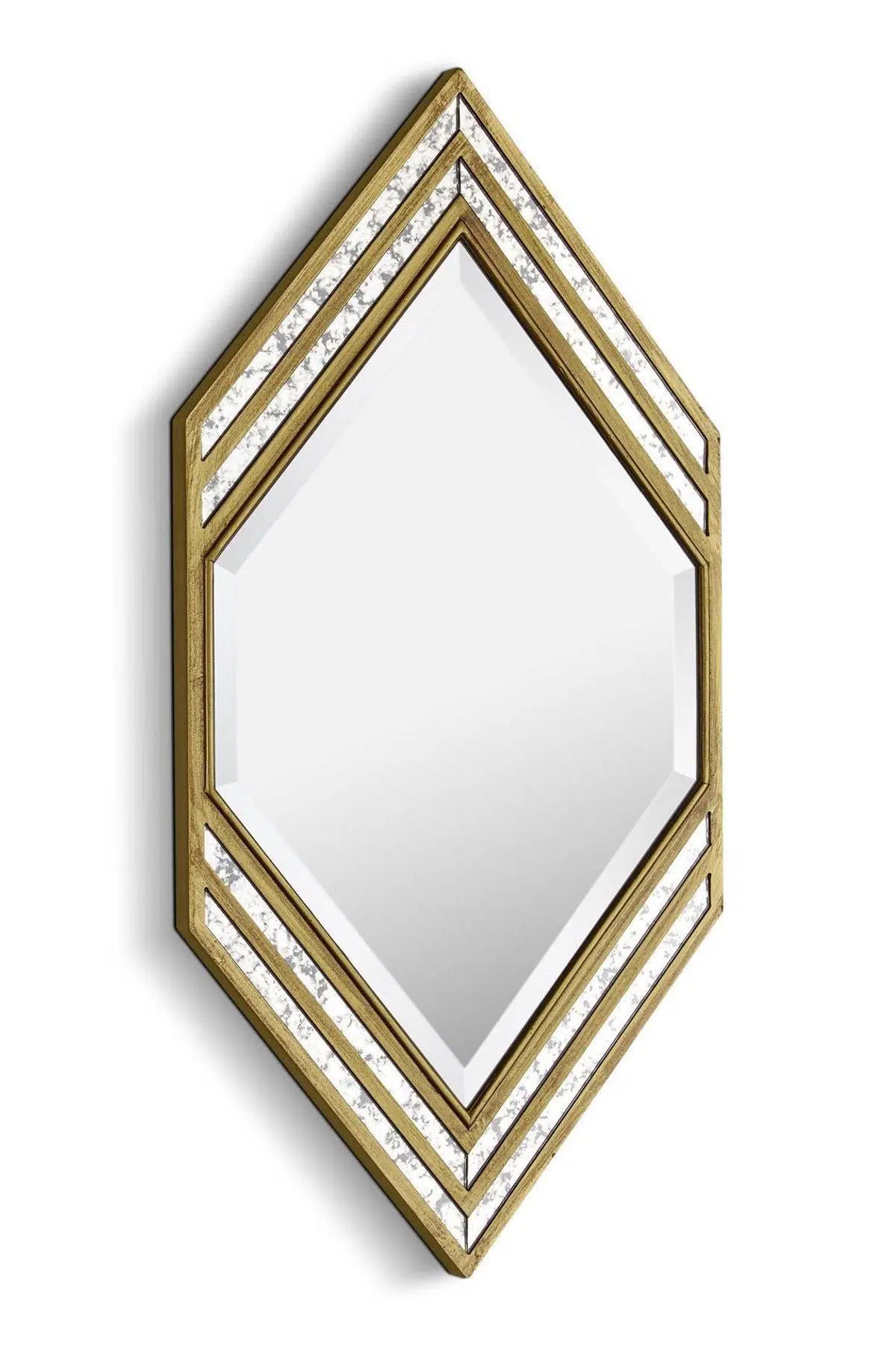 Seta Wall-Art 023 Metal Mekik Duvar Aynası 80*40*3 Cm