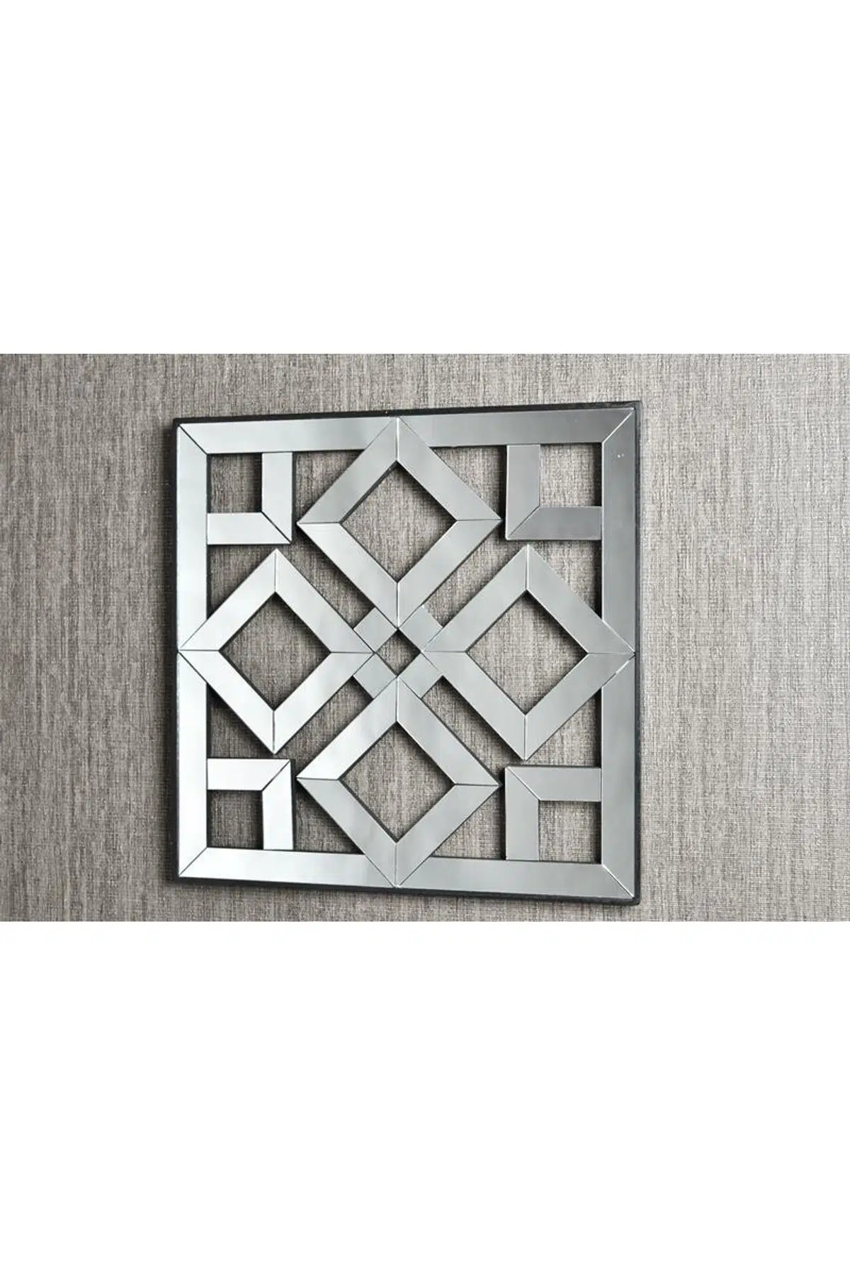Seta Wall-Art Aynalı Duvar Dekoru 41*41*3 Cm