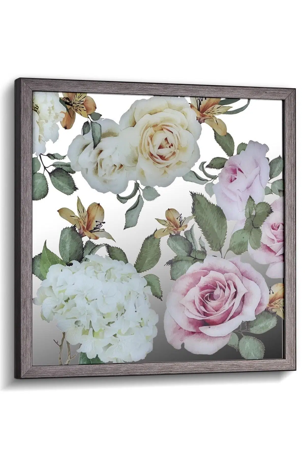 Seta Wall Decor Çiçek 53*53 Cm