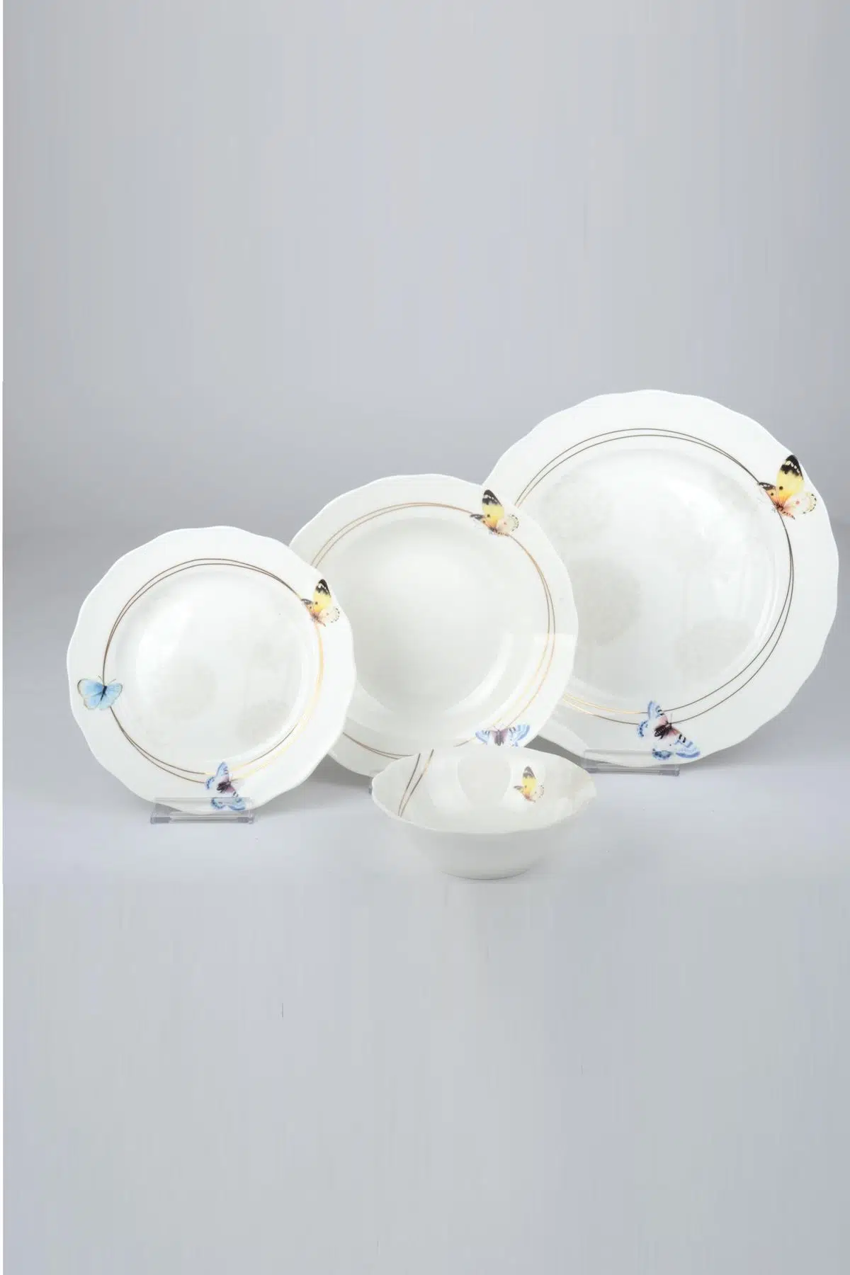 Seta Yemek Takımı Gılded Butterfly 24 Prç