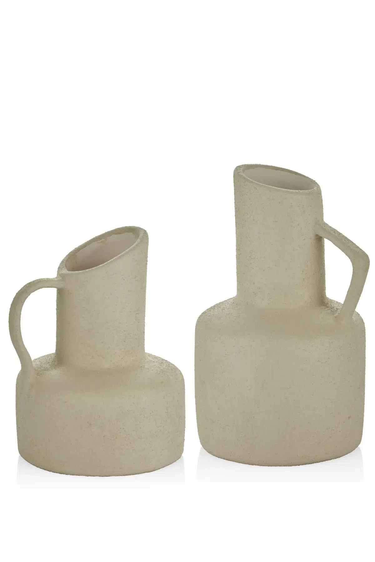 Setabianca Antibes 2li Vazo Seti Krem 18-22cm
