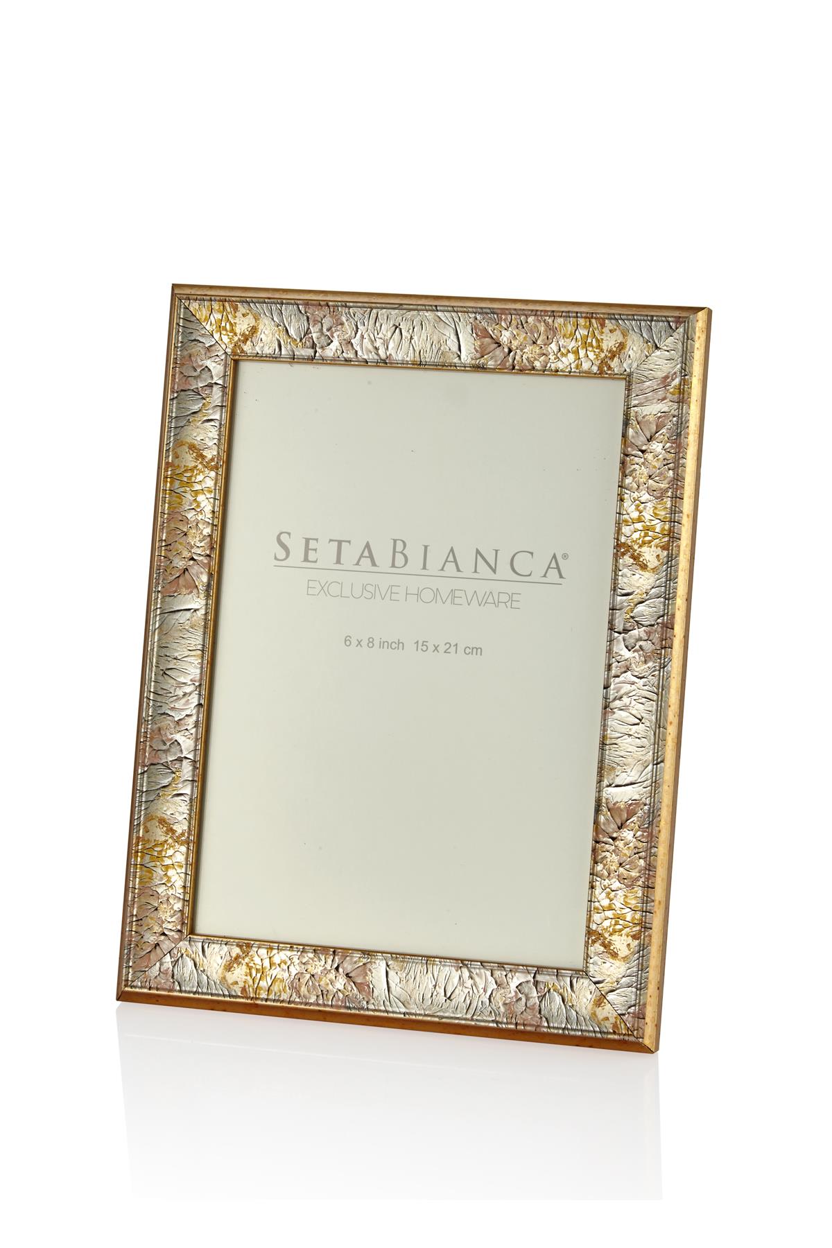 Setabianca Gümüş Sedefli Fotoğraf Çerçevesi