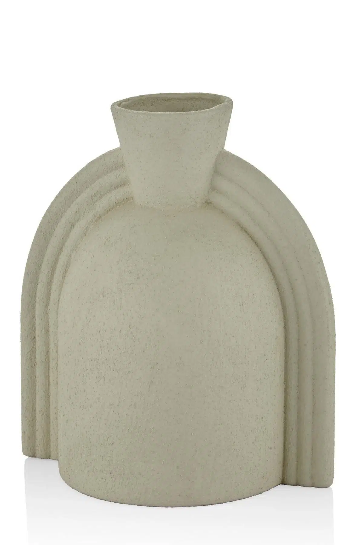 Setabianca Malta Vazo Krem 13*18*23cm