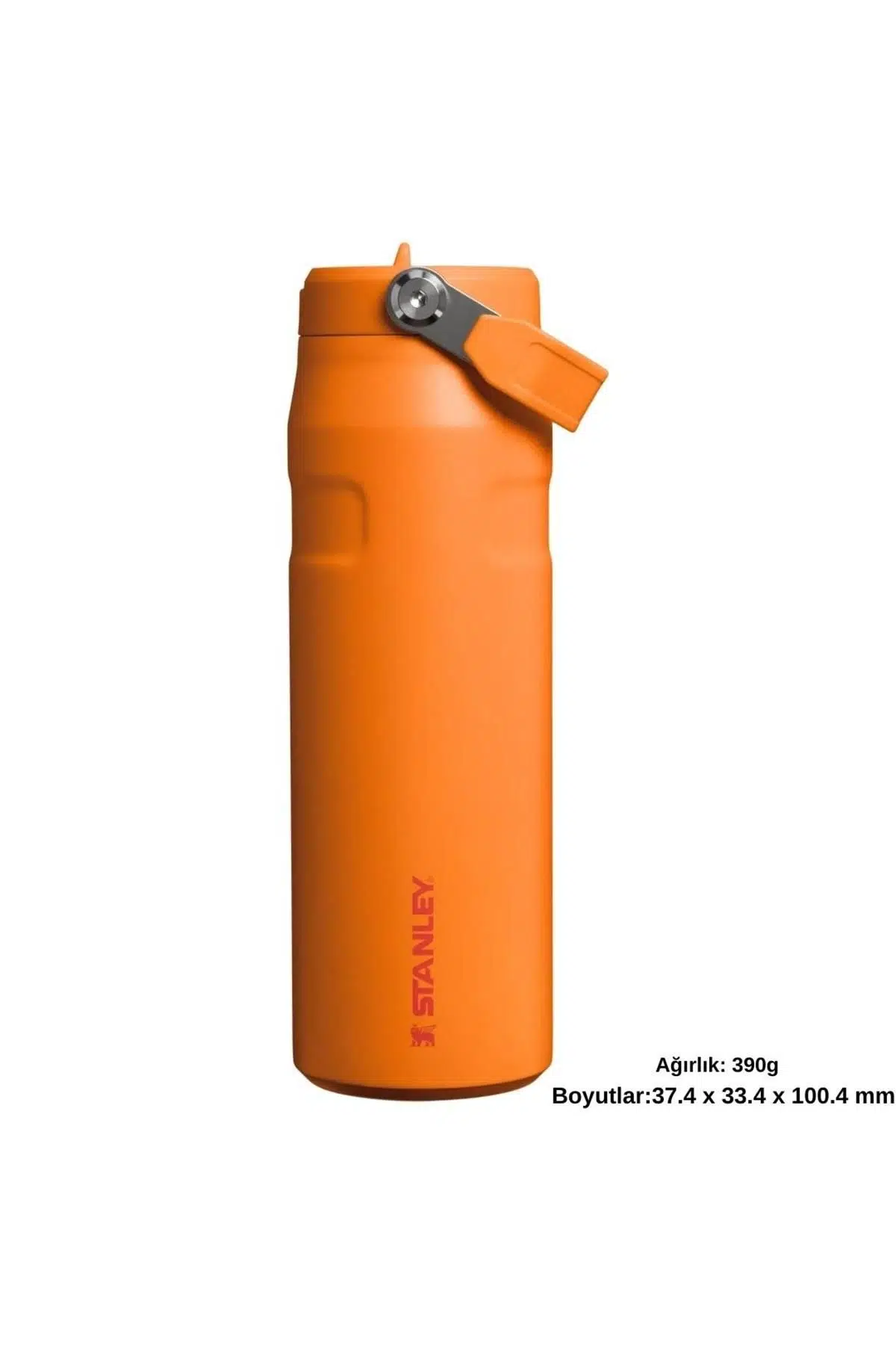 Stanley The IceFlow Bottle Flip Straw 2.0 0.07L / 24oz Goldenrod Coral Stanley The IceFlow Bottle Flip Straw 2.0 0.07L / 24oz Goldenrod Coral