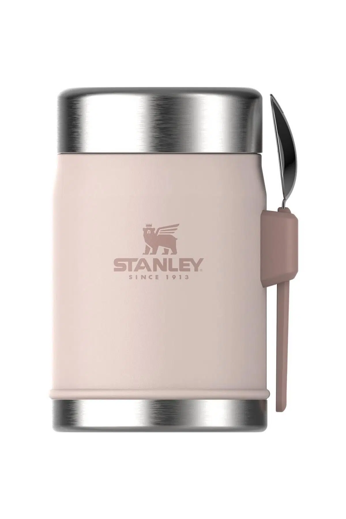 Stanley The Legendary Food Jar + Spork 0.40L / 14oz Rose Quartz