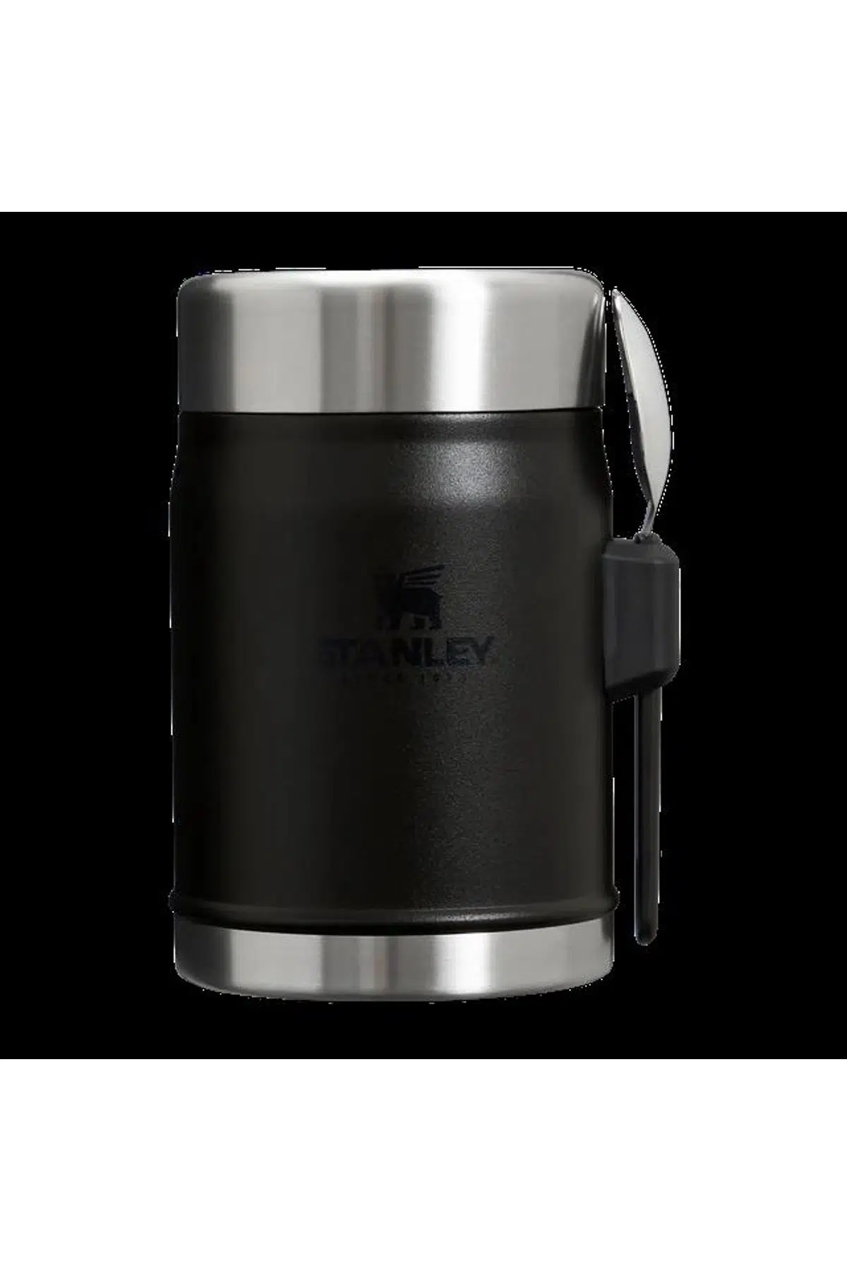 Stanley The Legendary Food Jar + Spork 0.40L / 14oz Black 2.0