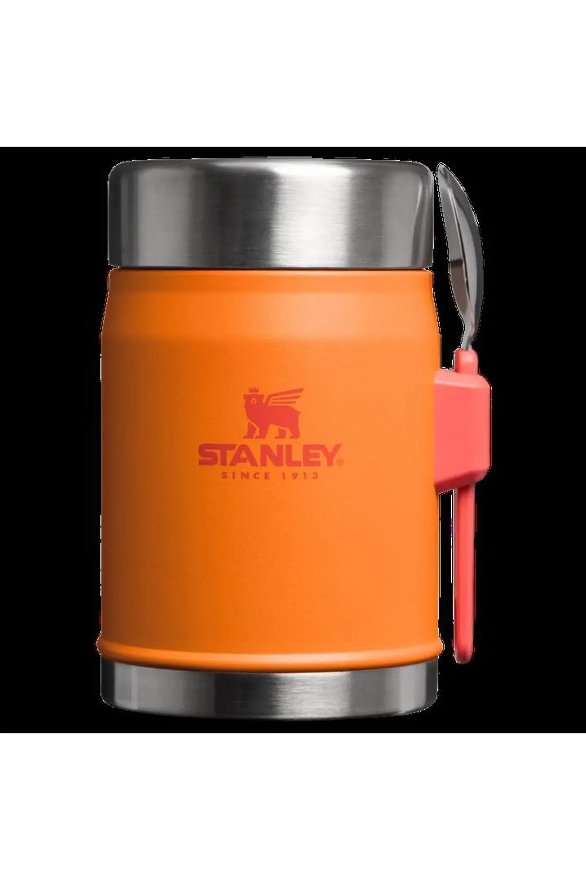 Stanley The Legendary Food Jar + Spork 0.40L / 14oz Goldenrod Coral