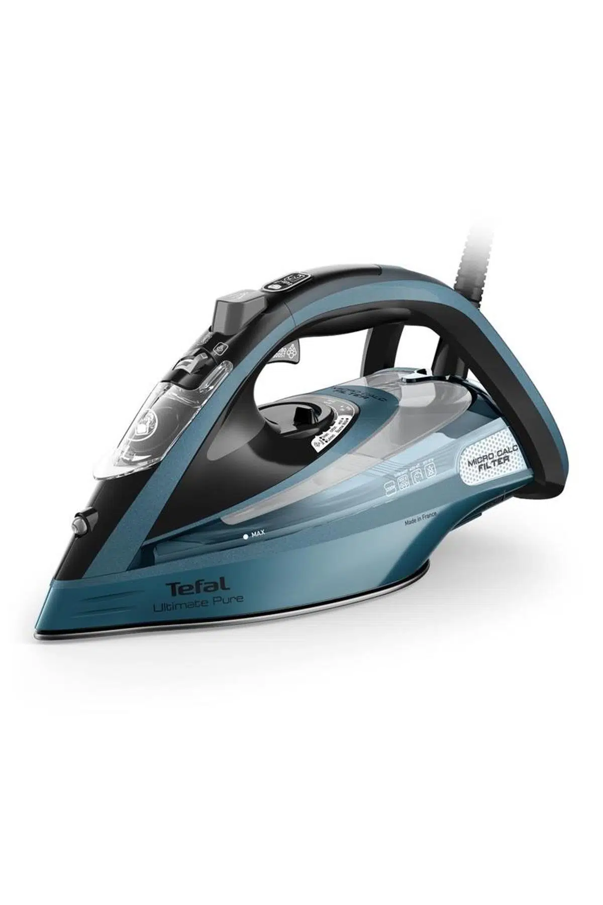 Tefal FV9851 Ultimate Pure 60 g/dk Sürekli Ve 300 g/dk Şok Buharlı 3200 Watt Buharlı Ütü
