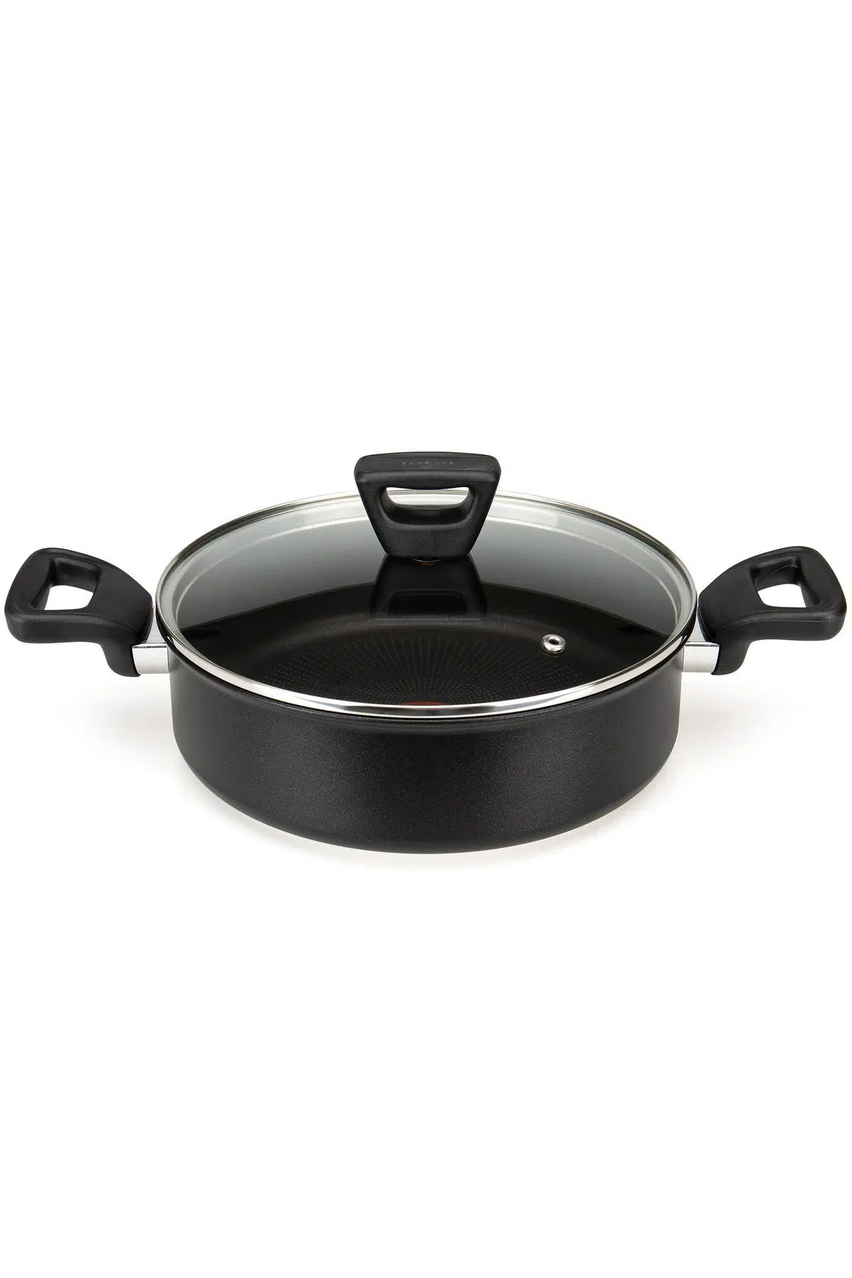Tefal Titanium 3X Force 24 cm Kapaklı Kısa Tencere