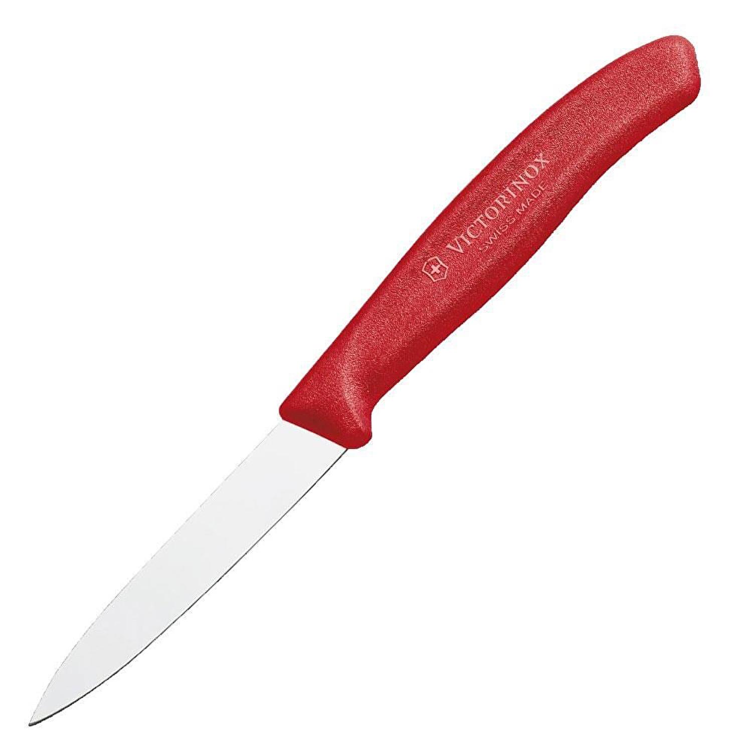 Victorinox Soyma Bıçağı 8 Cm Sivri Sc Kırmızı